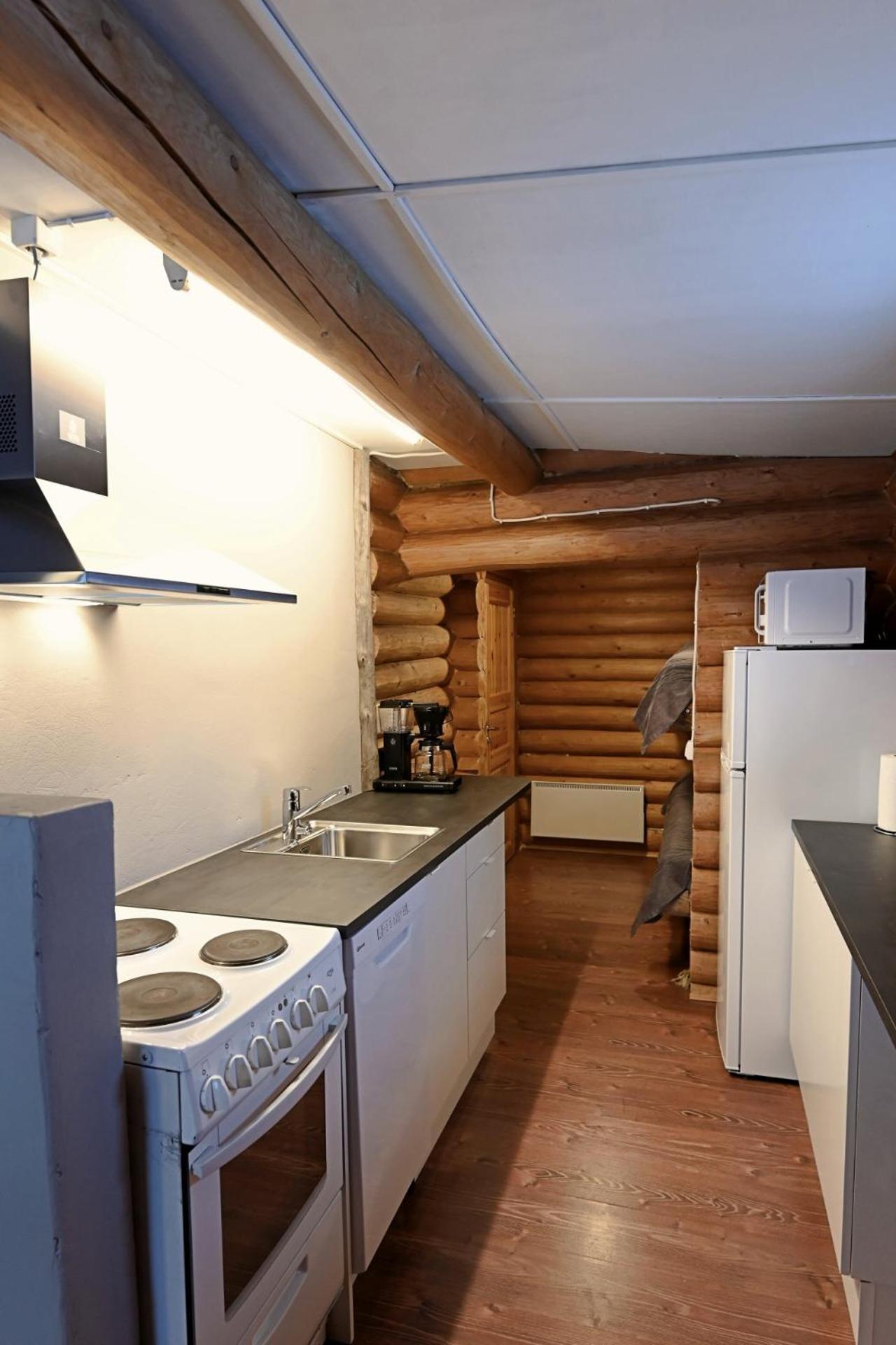 Classic Log Cabin Ski-In Ski-Out เลวี ภายนอก รูปภาพ