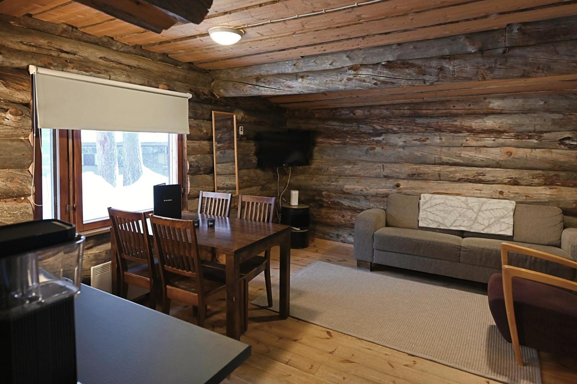 Classic Log Cabin Ski-In Ski-Out เลวี ภายนอก รูปภาพ