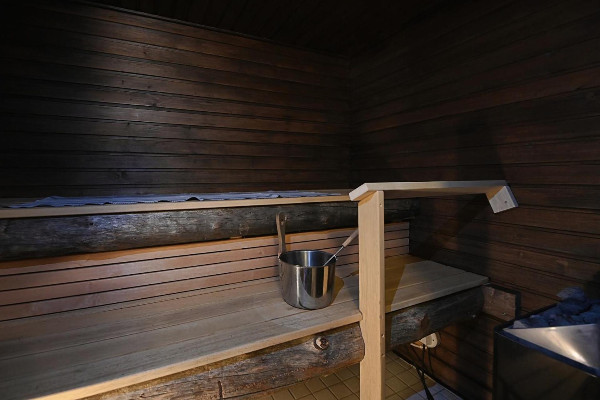 Classic Log Cabin Ski-In Ski-Out เลวี ภายนอก รูปภาพ