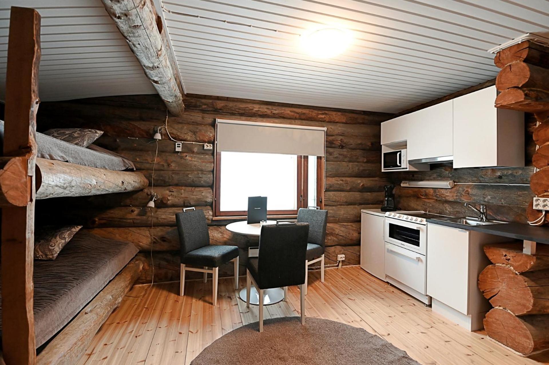 Classic Log Cabin Ski-In Ski-Out เลวี ภายนอก รูปภาพ